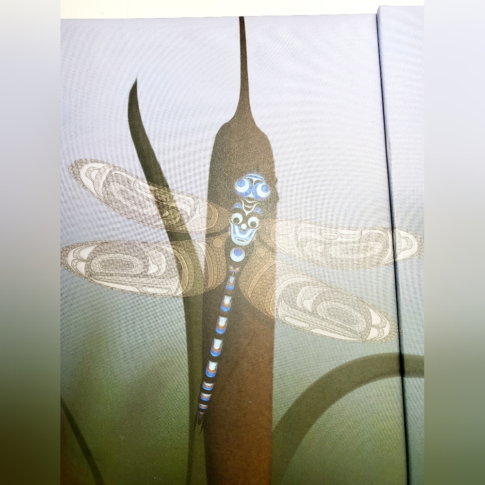 🆕️ Dragonfly Lined Hardcover Journal - Aboriginal - Indigenous - First Nations